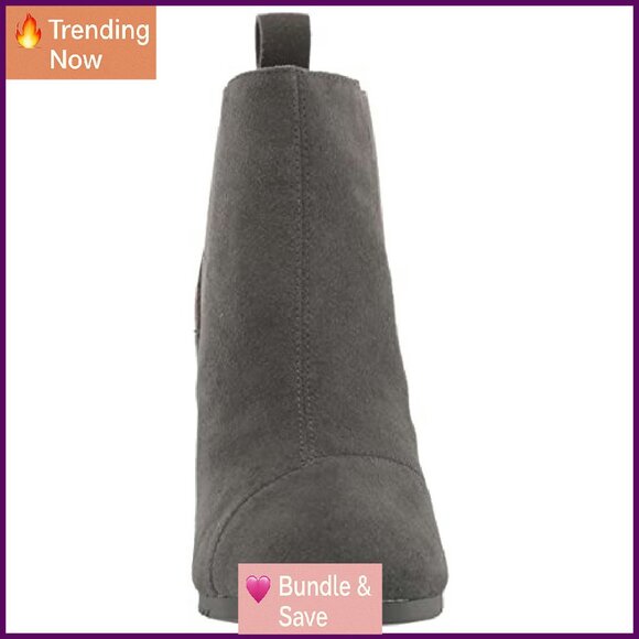 Women's Ankle Boots with Memory Foam, Wedge Heel, Size 5-12 - Picture 3 of 8